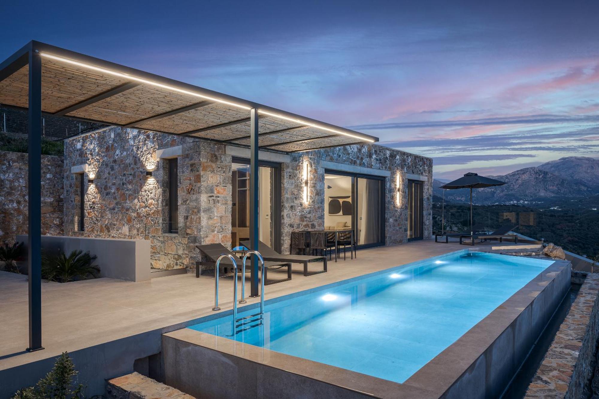 Neromai Cave Luxury Villas Koxare Экстерьер фото